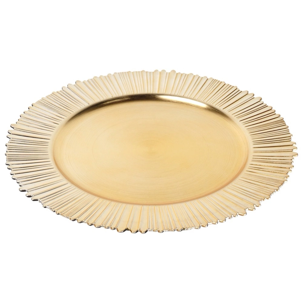 Taca podtalerz złoty 33 cm