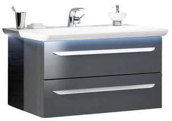 Zestaw mebli łazienkowych umywalka + szafka pod umywalkę 97,5 cm M9 LANZET 7208712