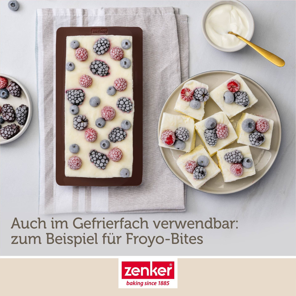 Forma do czekolady silikonowa, 2 sztuki Zenker