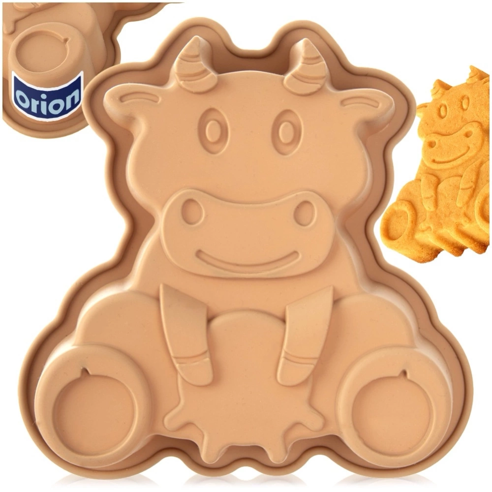 Forma do pieczenia silikonowa krowa 20x19x4,5 cm