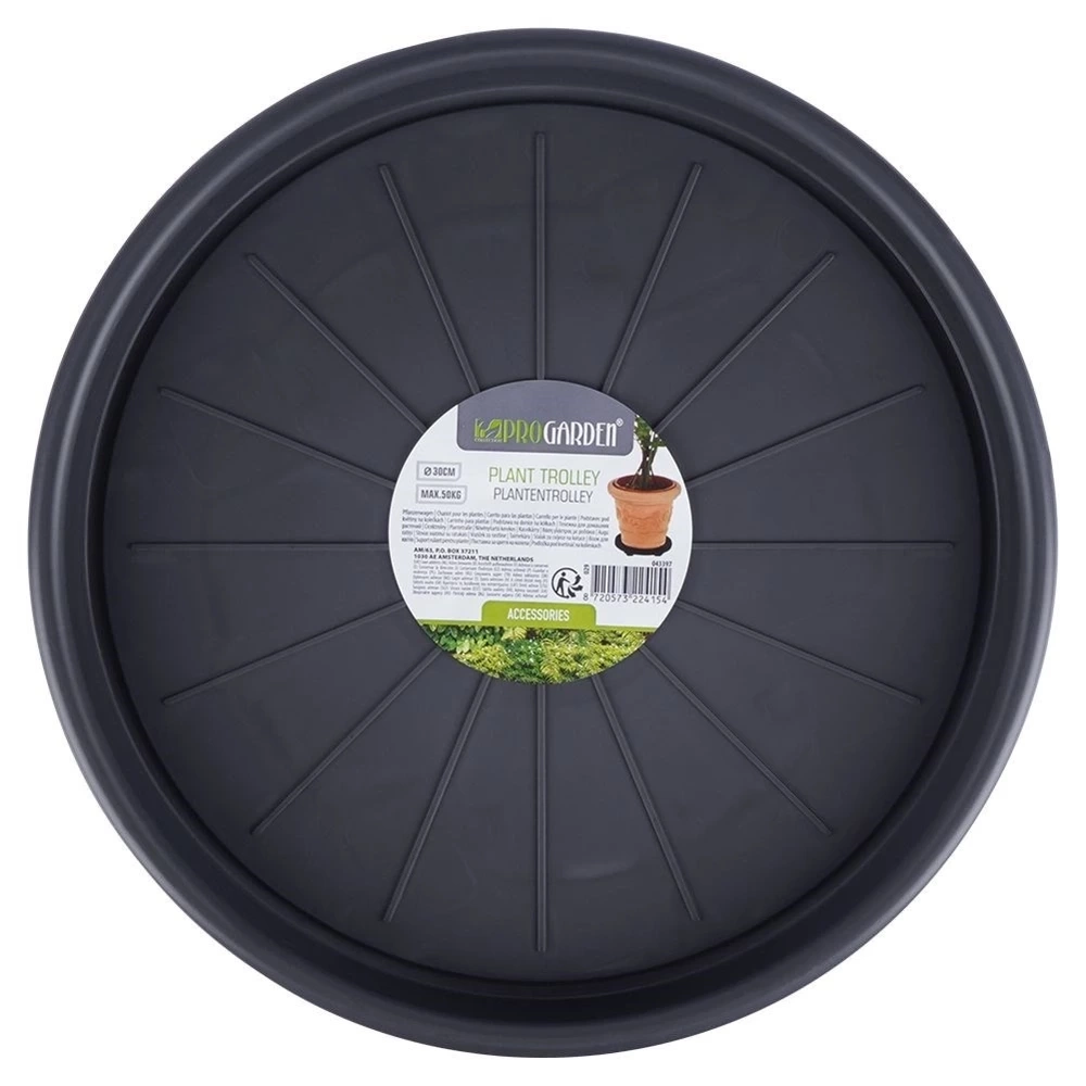 Podstawka pod doniczkę na kółkach 30 cm
