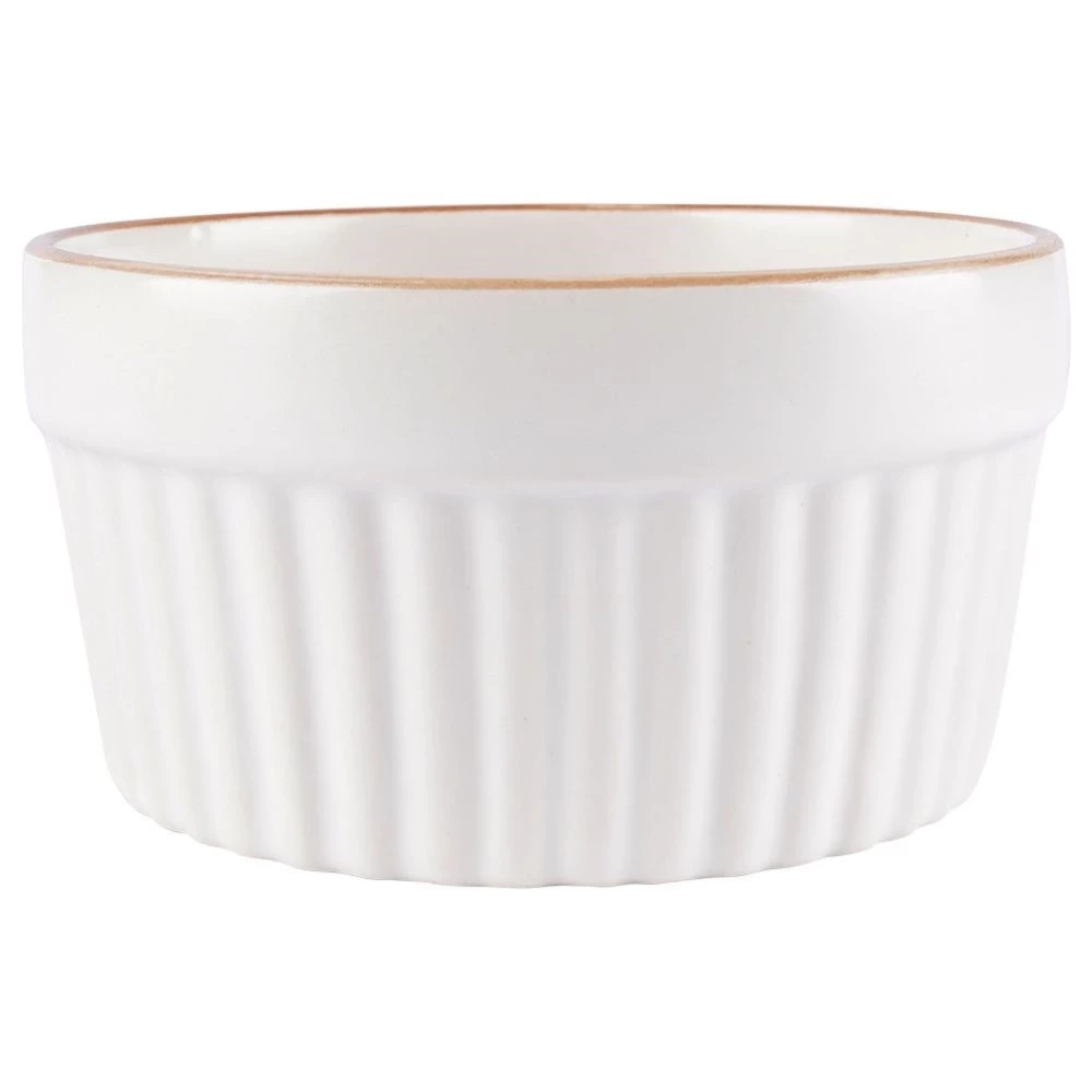 Miseczki do zapiekania porcelanowe biała 9 cm, 170 ml 2 szt.