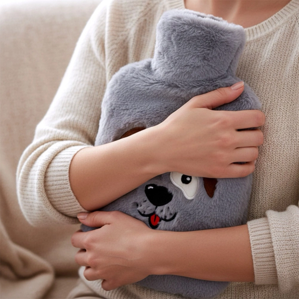 Termofor w pokrowcu szary pies 1,8 l