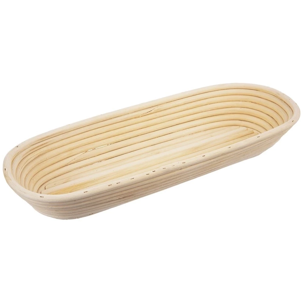 Koszyk do wyrastania ciasta na chleb rattanowy 1,5 kg / 43x16x7 cm