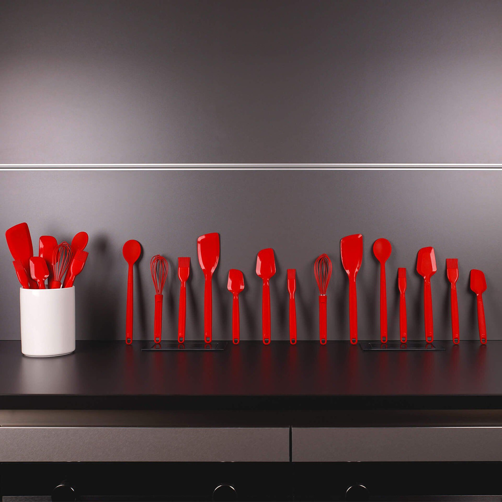 Silikonowa trzepaczka Flexxibel Love, elastyczna, 30 cm Dr. Oetker