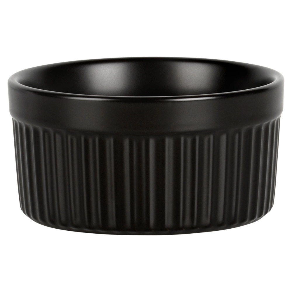 Miseczki do zapiekania porcelanowe czarne 260 ml 2 szt.
