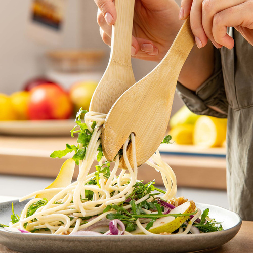 Zestaw do sałatek z bambusa, 2 częściowy FACKELMANN