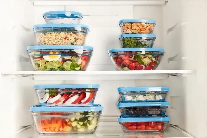 Zestaw Pojemników Szklanych 3 szt. 0,39L 1,1L 1,65L z Pokrywkami Duralex