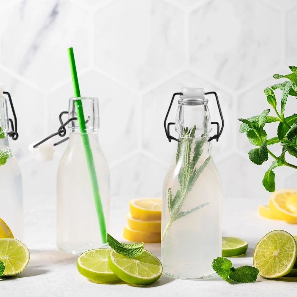 Butelka z klipsem szklana 290 ml