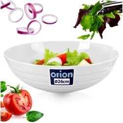 Miska sałatkowa porcelanowa biała MONA 26 cm, 2,5 l