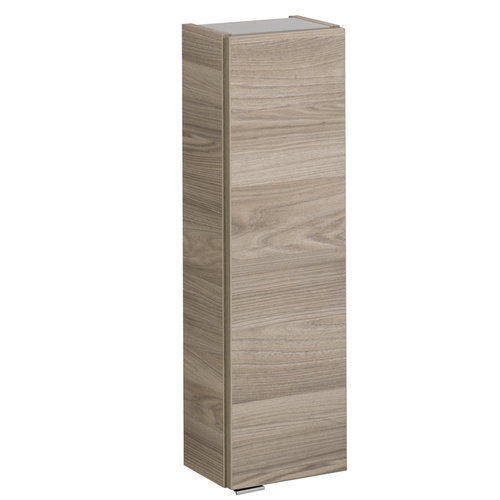 Szafka lustrzana z oświetleniem LED i efektem 3D + szafki boczne szary dąb 120 cm Luxor Fackelmann