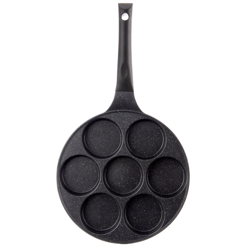 Patelnia do jajek granitowa 7 otworów GRANDE 27 cm