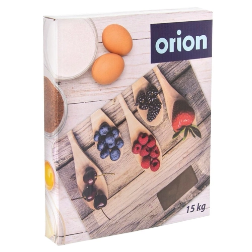 Waga kuchenna szklana elektroniczna płaska 15 kg