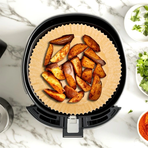 Wkład do frytkownicy beztłuszczowej Air Fryer papierowy 23 cm 50 szt.