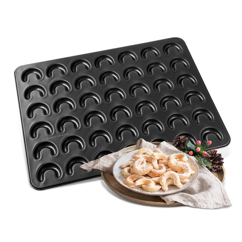 Forma do pieczenia Vanillekipferl, 42 sztuki Zenker