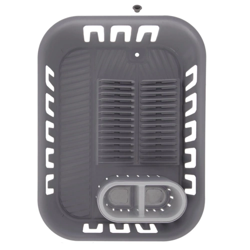 Suszarka na naczynia szara 39x29x11 cm