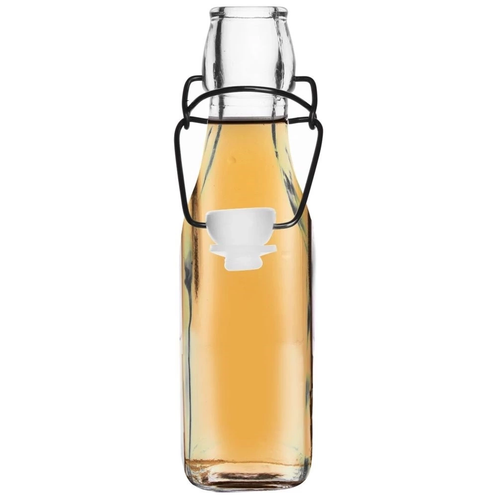 Butelka z klipsem szklana 290 ml