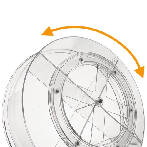 Pojemnik organizer obrotowy dzielony 30 cm