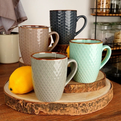 Kubki ceramiczne 270 ml 4 szt.