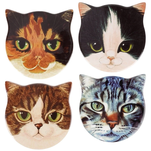 Podstawki pod kubek w stojaku kot 4 szt.