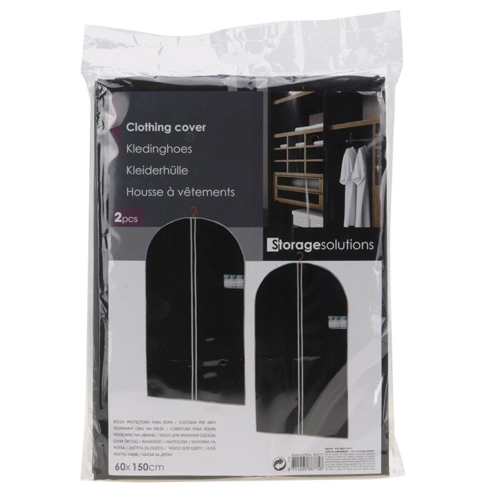 Pokrowiec na ubrania na garnitur i sukienkę 150x60 cm 2 szt.