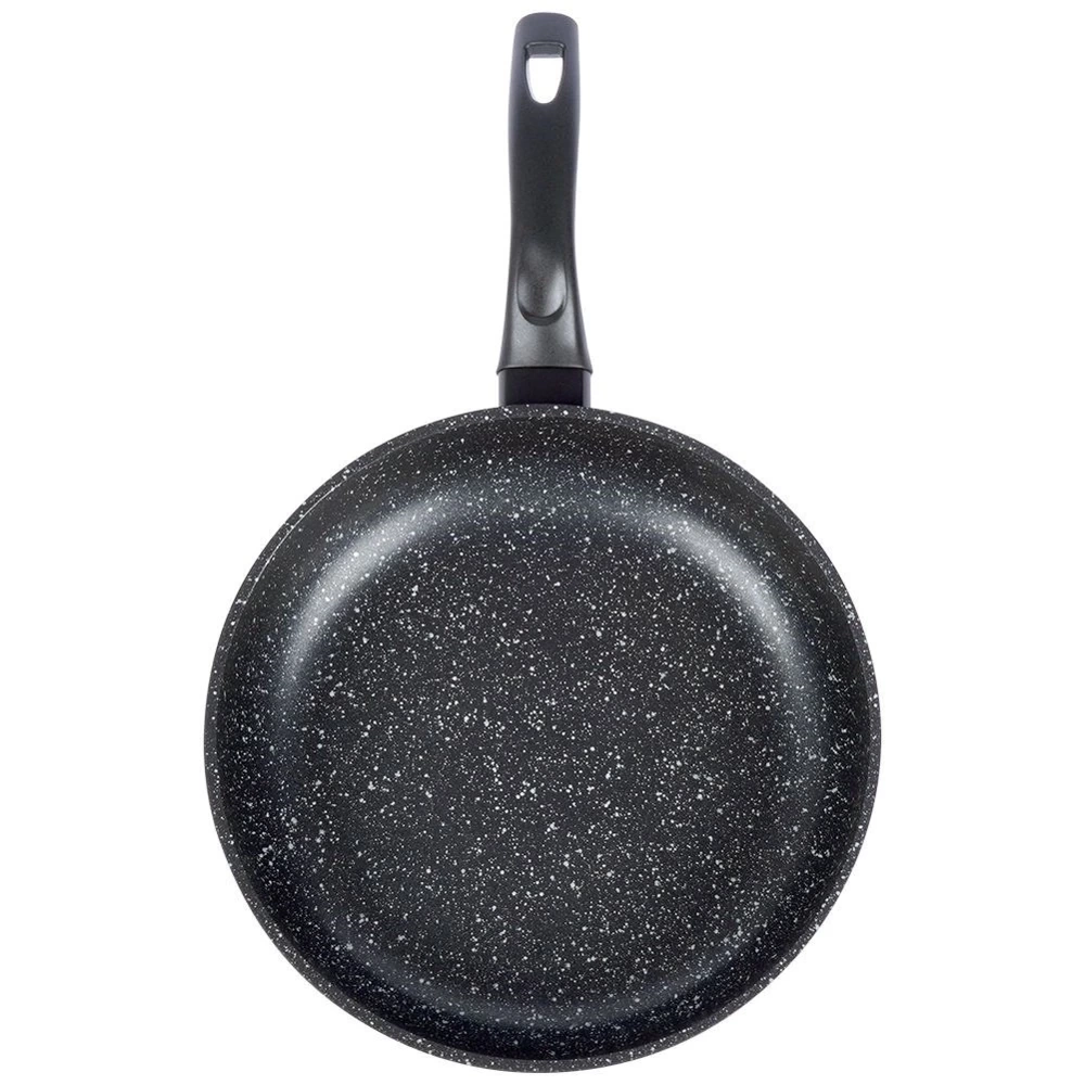 Patelnia granitowa ze szklaną pokrywką GRANDE 28 cm