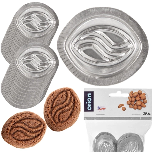 Foremka do ciastek stalowa 20 szt.
