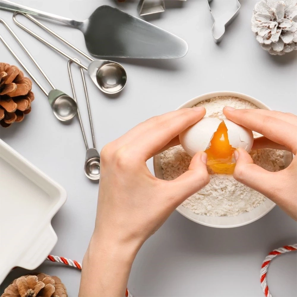 Miarki kuchenne stalowe 4 szt.