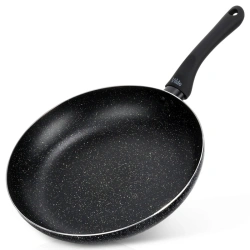 Patelnia granitowa BLACK LINE 28 cm