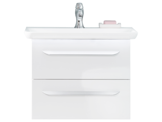 Zestaw mebli łazienkowych umywalka + szafka biała M9 60 LANZET 7204312