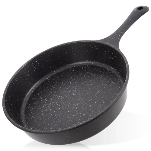 Patelnia granitowa głęboka GRANDE 24 cm, 2 l