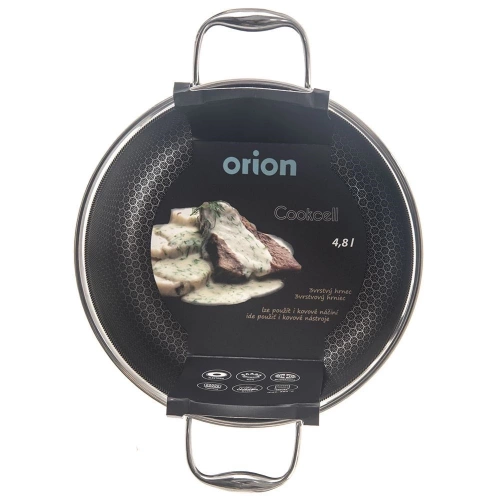 Garnek stalowy COOKCELL 24 cm, 4,8 l