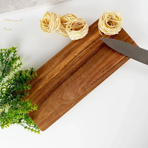 Deska do serwowania drewniana na nóżkach 36x14,5 cm