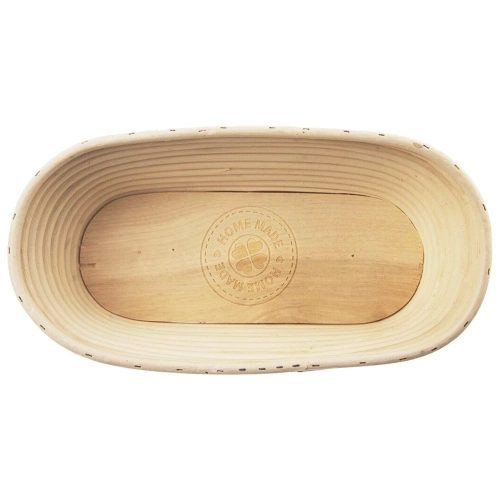 Koszyk do wyrastania ciasta na chleb rattanowy HOME MADE 1,5 kg / 32x15x9 cm