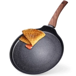 Patelnia do naleśników granitowa BLACK&WOOD 24 cm