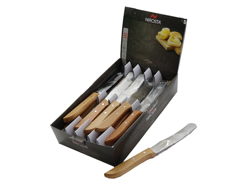 Nóż kuchenny do smarowania krojenia pieczywa NIROSTA 43312