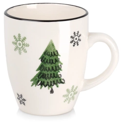 Kubek ceramiczny choinka 350 ml
