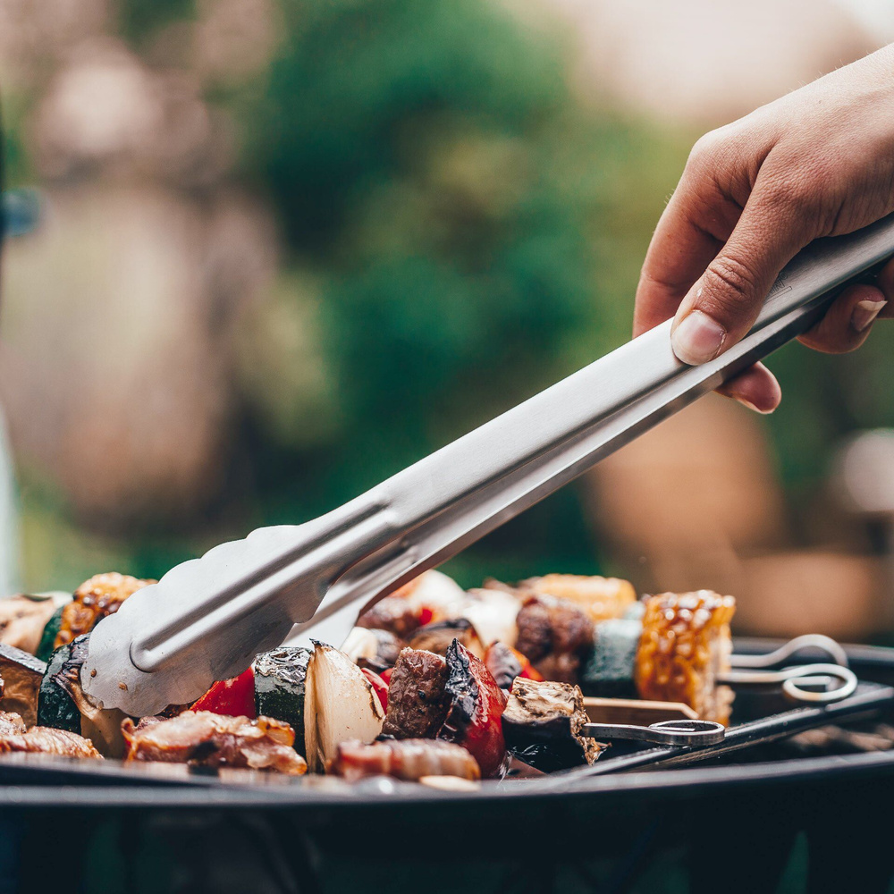 Szczypce uniwersalne 30 cm FACKELMANN do mięsa ciastek grilla