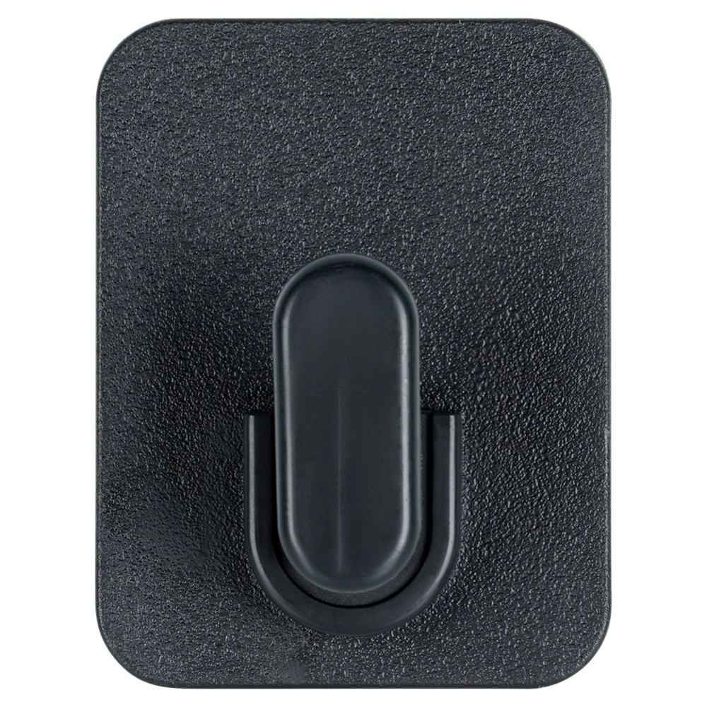 Haczyk wieszak samoprzylepny czarny 5x6,5 cm 2 szt.