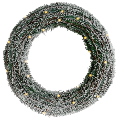 Stroik świąteczny świecący 30 LED 40 cm