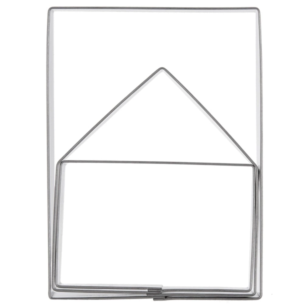 Wykrawacze do ciastek stalowe domek z piernika 3 szt.