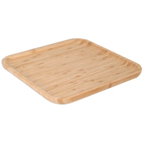 Taca do serwowania drewniana 30x30 cm