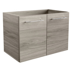 Dwudrzwiowa szafka pod umywalkę 59,8 cm szary dąb Lima Fackelmann 84812