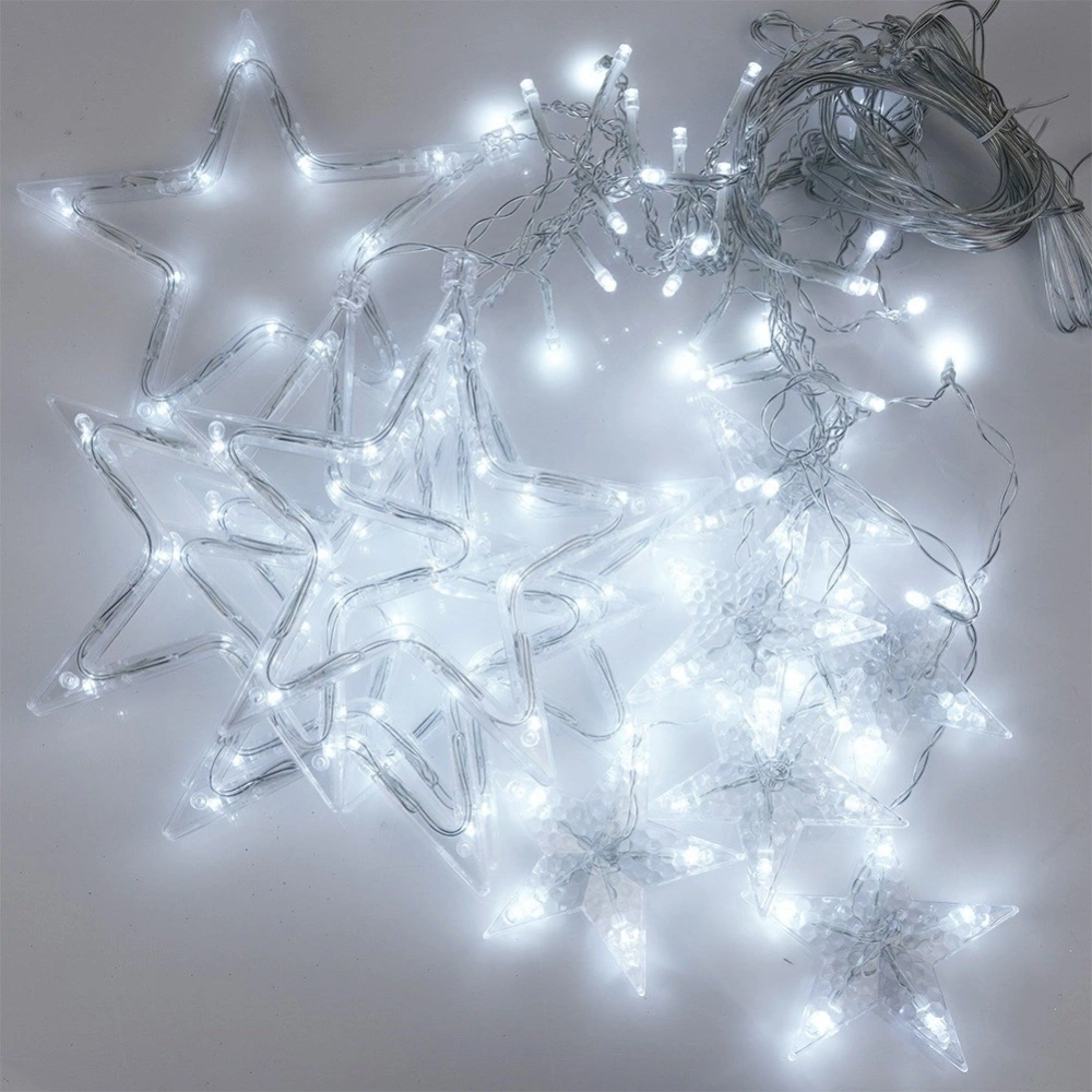 Kurtyna świetlna zewnętrzna 120 LED 2,5 m