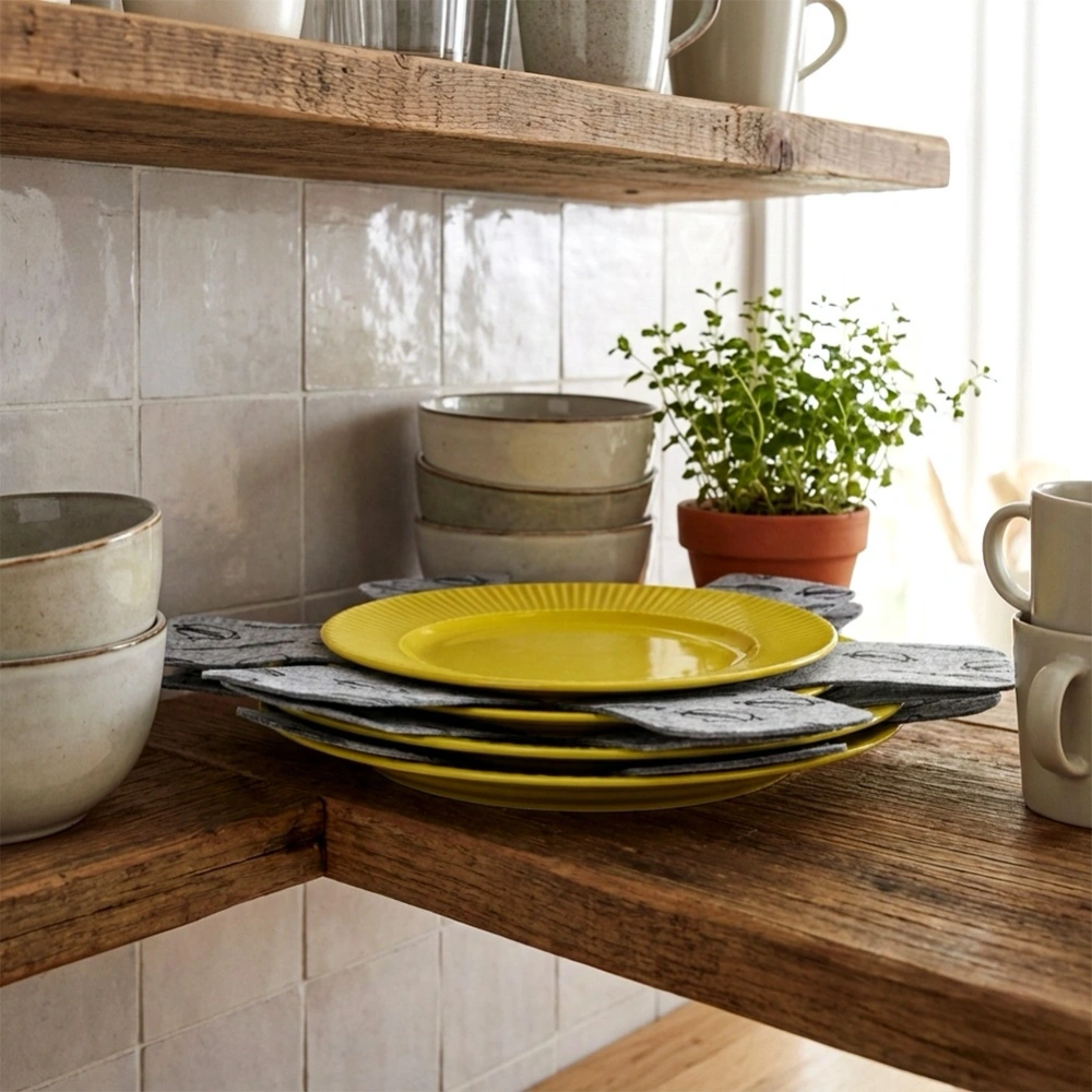 Przekładki ochronne do patelni filcowe 38 cm 3 szt.