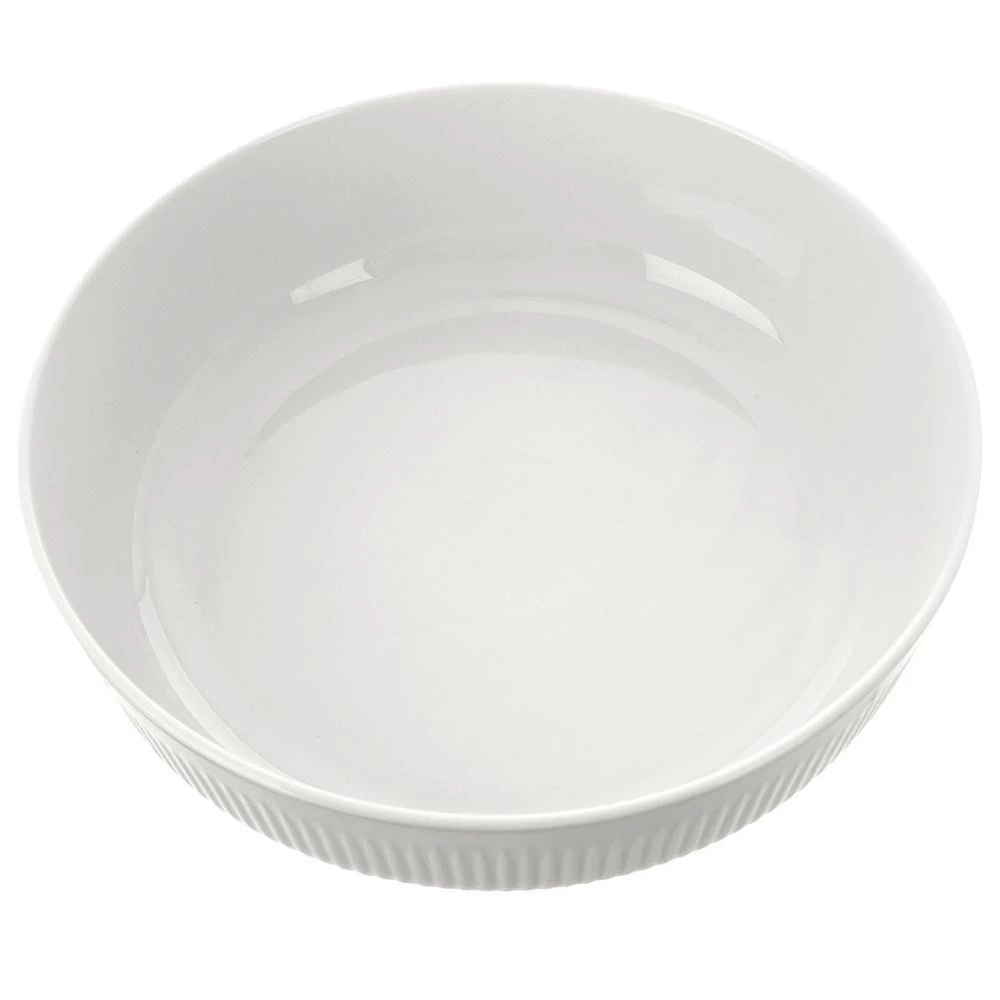 Naczynie żaroodporne porcelanowe białe 29x29x8 cm, 4 l