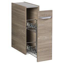 Szafka boczna pod umywalkę cargo szary dąb Luxor Fackelmann 79851