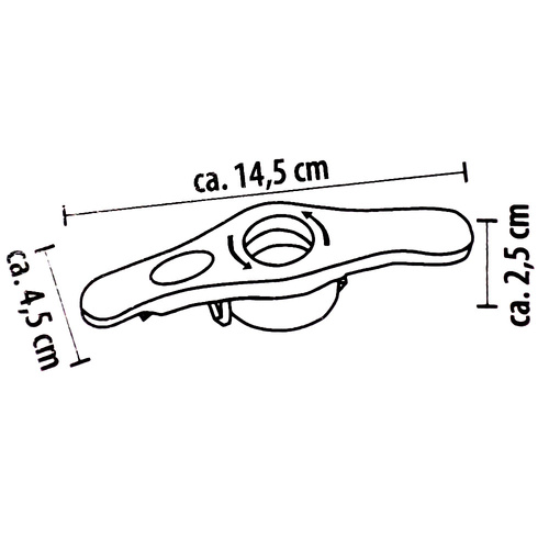 Otwieracz wielofunkcyjny 4w1 45572
