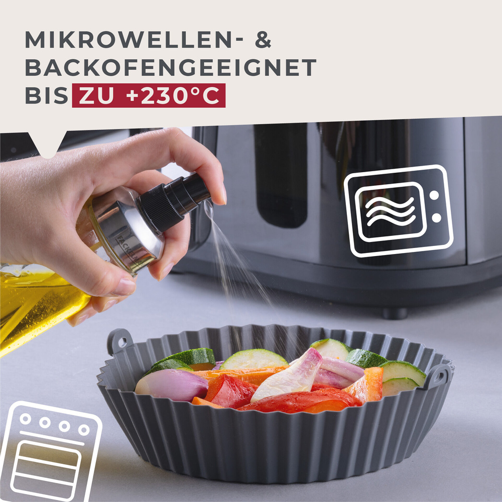 Forma silikonowa do pieczenia, okrągła, Ø18 cm FACKELMANN