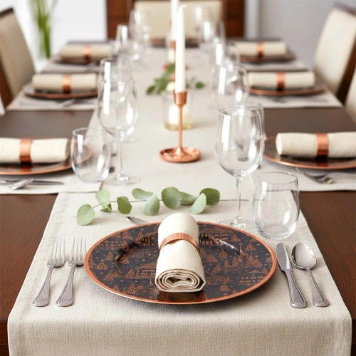 Podtalerz czarny miedziany 33 cm